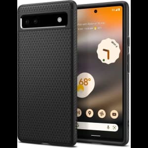 Spigen Liquid Air Google Pixel 6a Matte Black