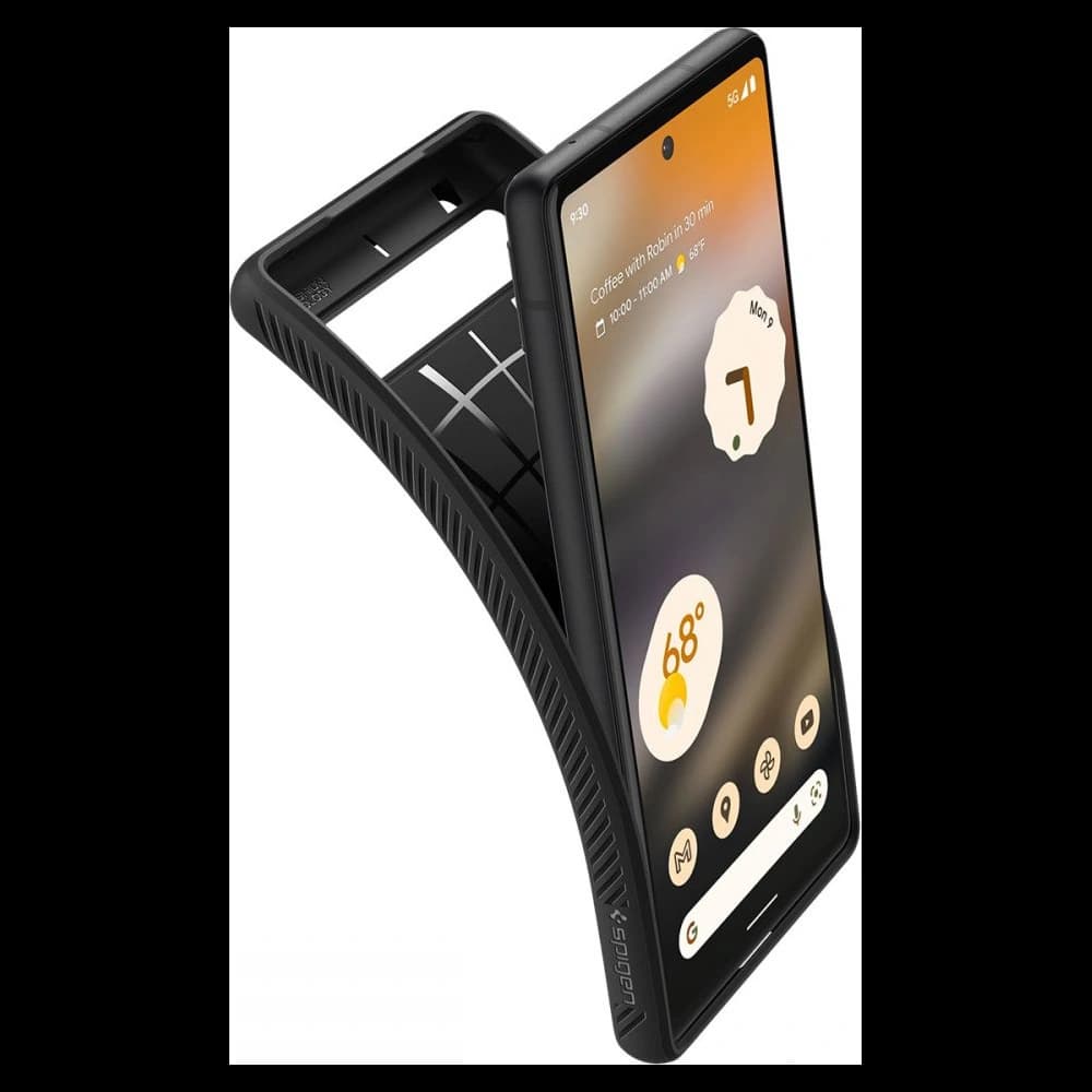 Etui Spigen Liquid Air Google Pixel 6a Matte Black - 6