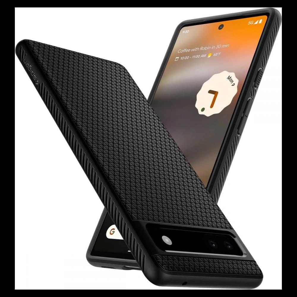Etui Spigen Liquid Air Google Pixel 6a Matte Black - 7