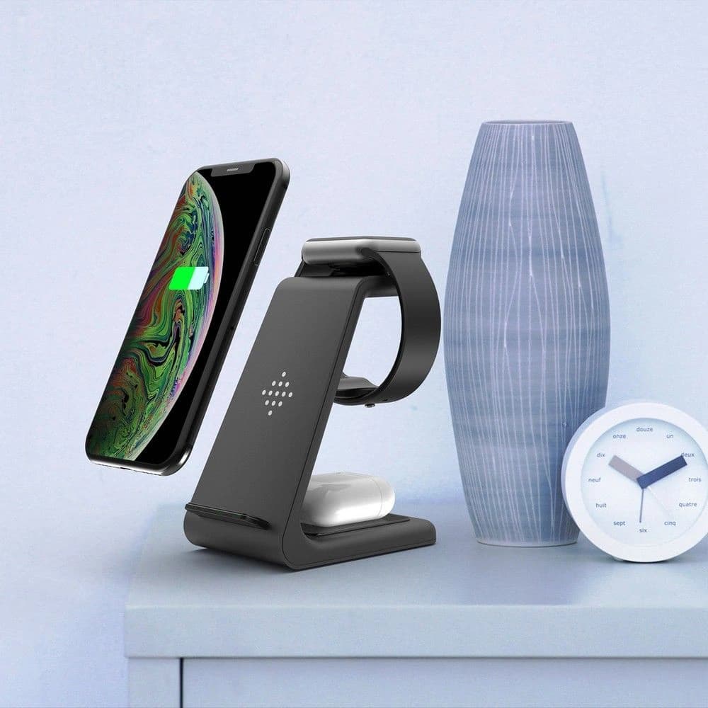 Tech-Protect A8 3in1 Wireless Charger White - 9