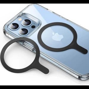 Magnetic rings ESR Halolock MagSafe Universal Magnetic Ring Black [2 PACK]