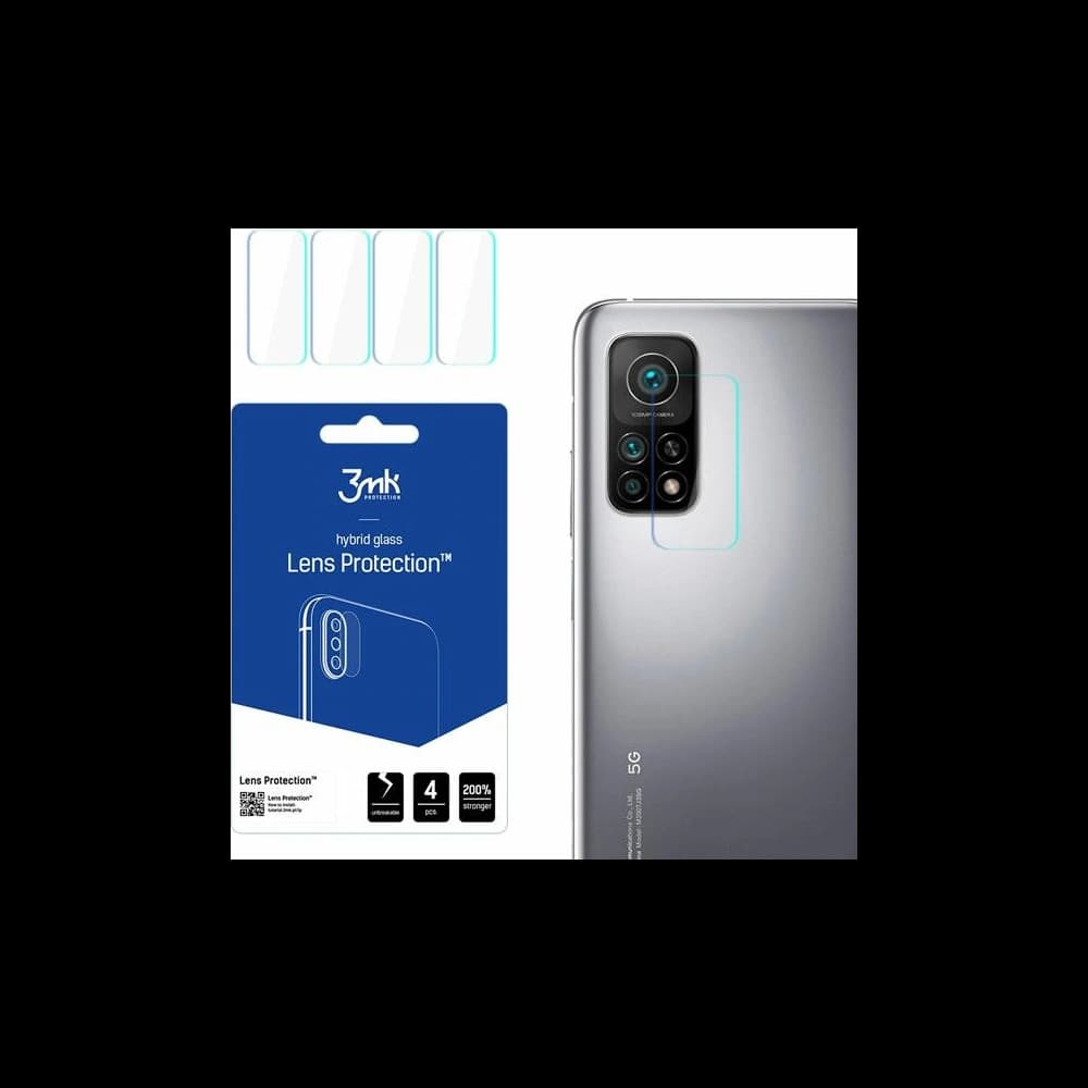 Hybidní sklo na objektiv fotoaparátu 3MK Lens Protection Xiaomi 11T Pro [4 PACK] - 1