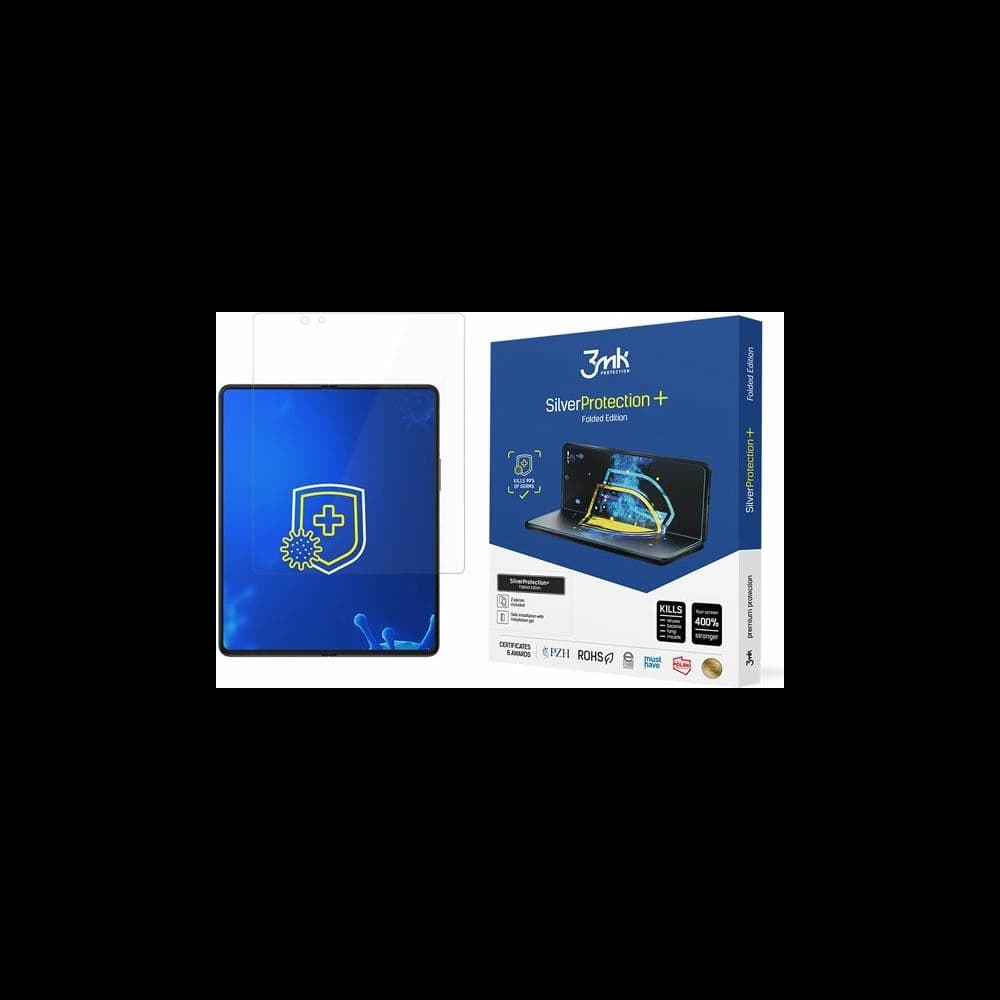 Antimikrobní ochranná fólie 3MK Silver Protect+ Samsung Galaxy Z Fold 3 5G - 1