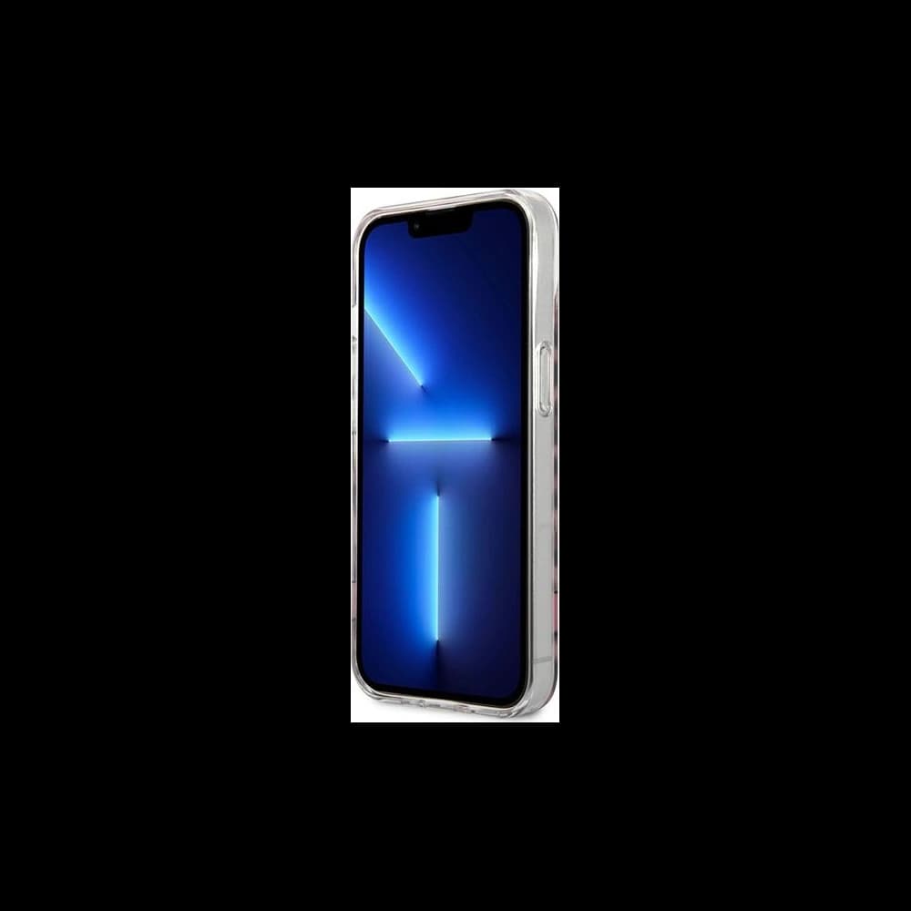 Guess GUHCP13MHSLEOP Apple iPhone 13 pink hardcase Leopard - 5