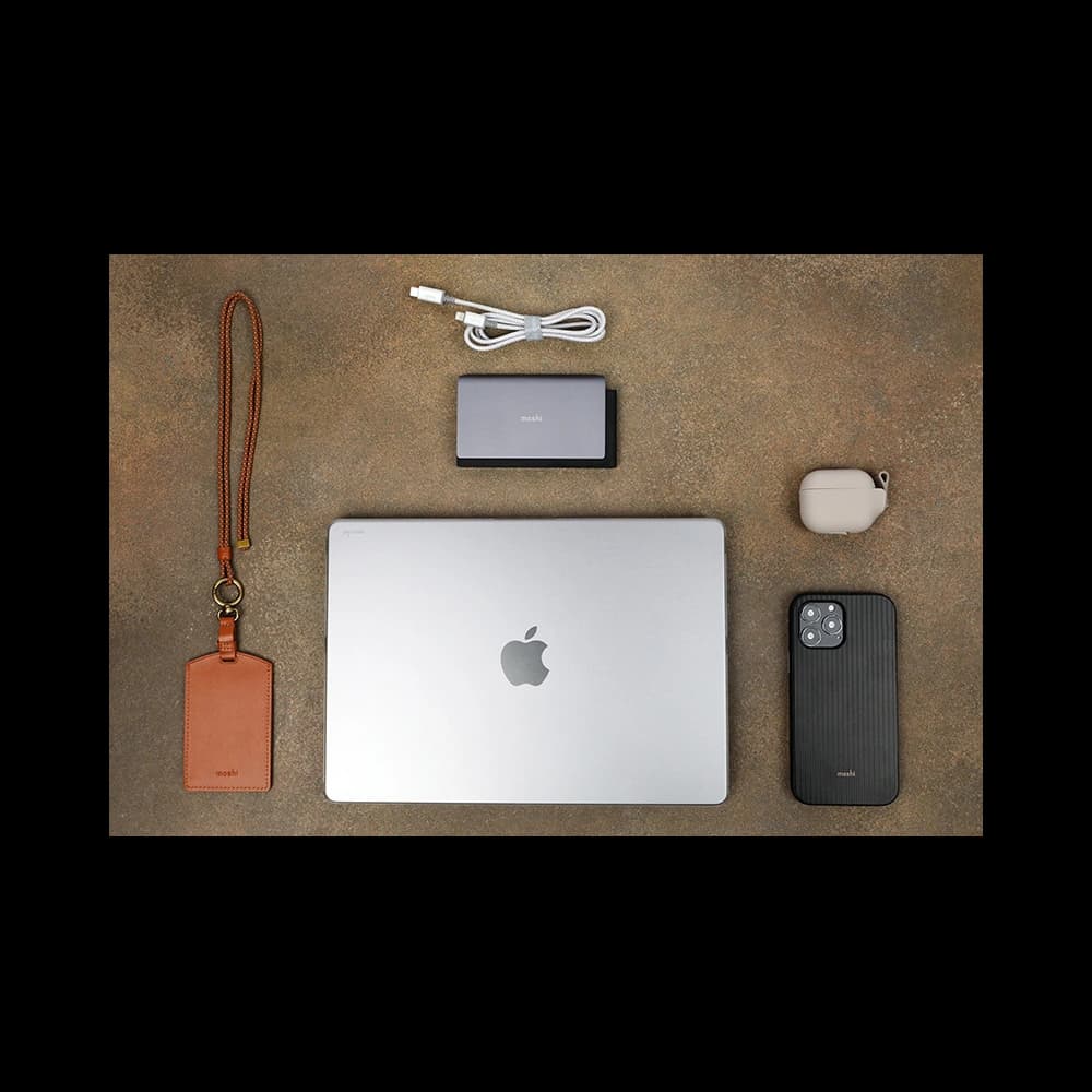 Etui Moshi iGlaze Hardshell Apple MacBook Pro 14" 2021-2025 (M1/M2/M3/M4/M5) (Stealth Clear) - 7