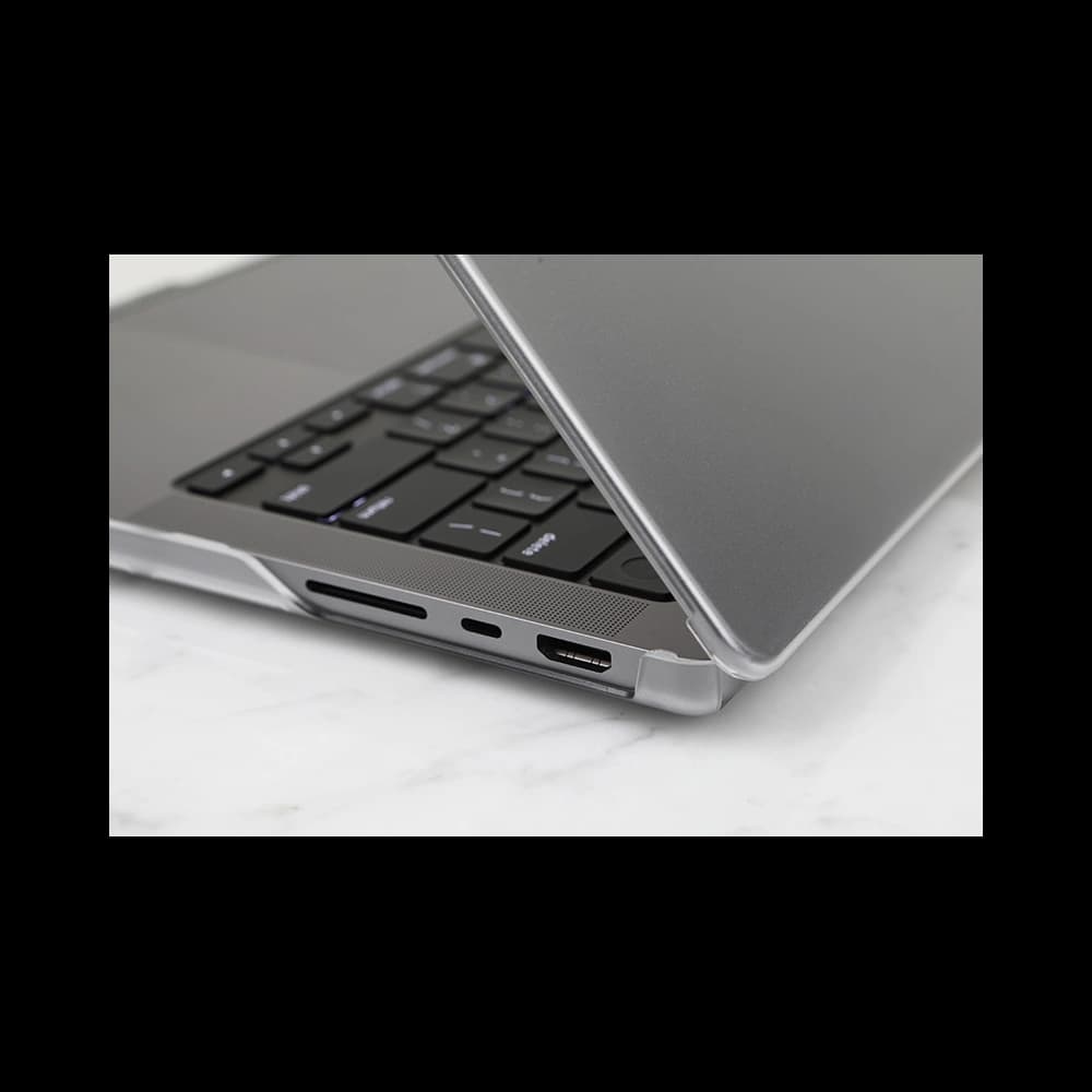 Etui Moshi iGlaze Hardshell Apple MacBook Pro 14" 2021-2025 (M1/M2/M3/M4/M5) (Stealth Clear) - 9