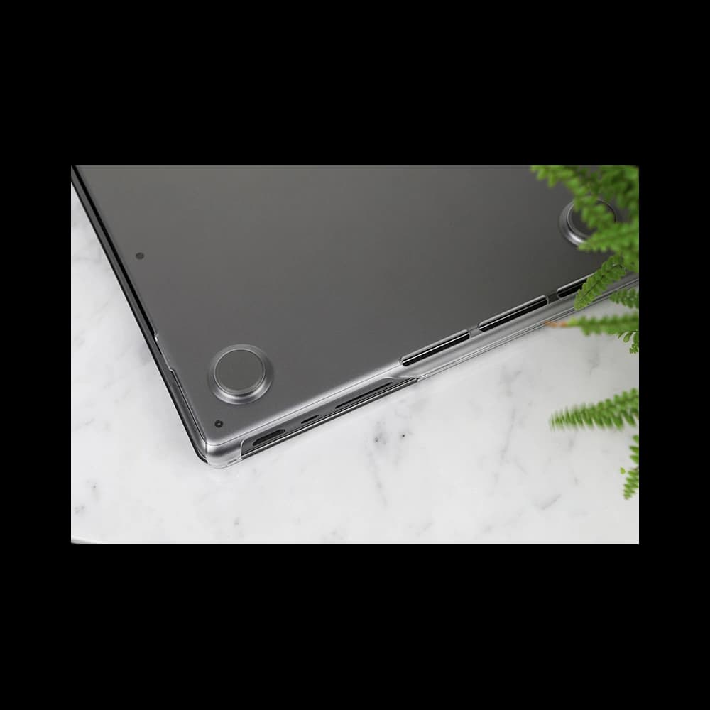 Etui Moshi iGlaze Hardshell Apple MacBook Pro 14" 2021-2025 (M1/M2/M3/M4/M5) (Stealth Clear) - 12