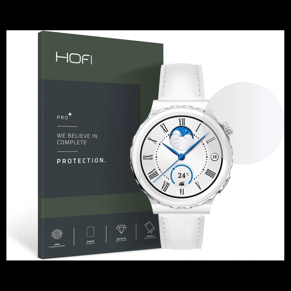 Gehärtetes Glas Hofi Glass Pro+ Huawei Watch GT 3 Pro 43mm - 1