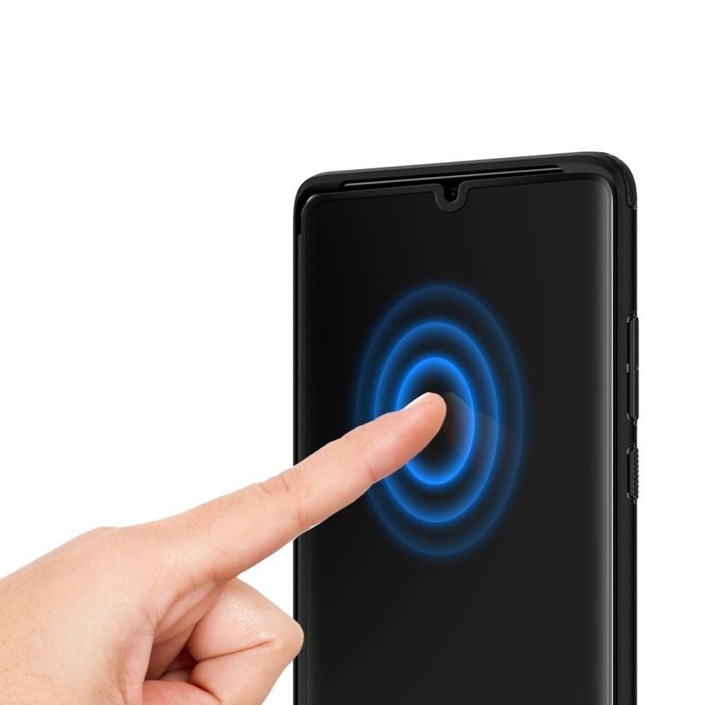 Gehärtetes Glas Spigen GLAS.tR Slim Huawei P30 Pro Full Cover Case Friendly - 6