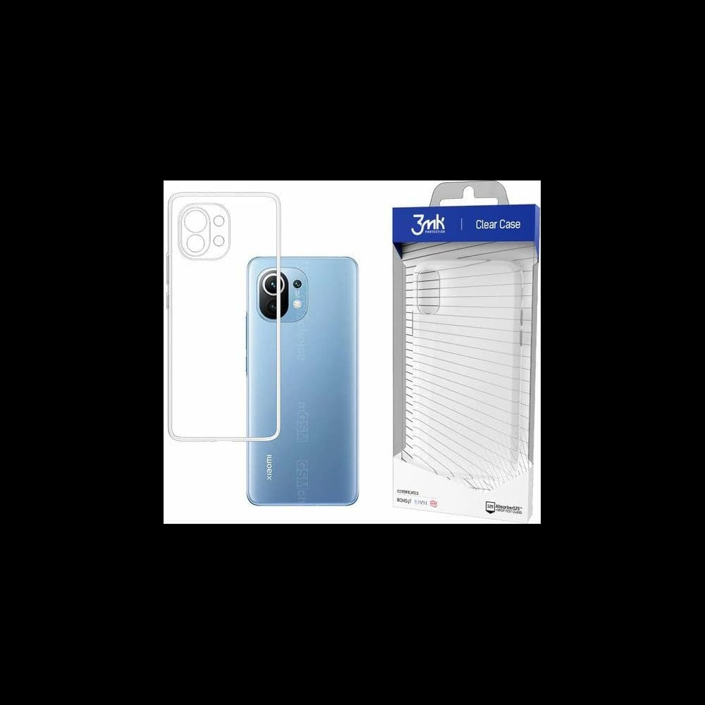 Etui 3MK Clear Case Xiaomi Mi 11 5G - 1