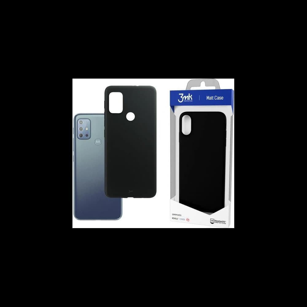 3MK Matt Case Motorola Moto G20 black - 1