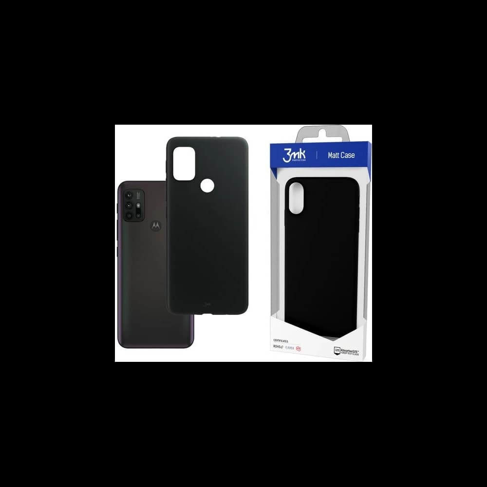 Etui 3MK Matt Case Motorola Moto G30/G10 negru/black - 1
