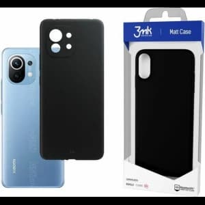 Etui 3MK Matt Case Xiaomi Mi 11 5G negru/black