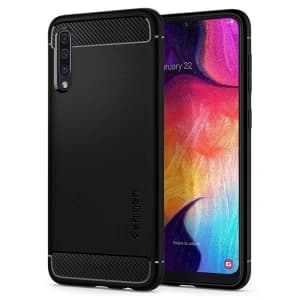 Case Spigen Rugged Armor Samsung Galaxy A30s/A50/A50s Schwarz