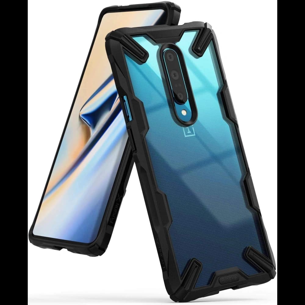 Etui Ringke Fusion-X OnePlus 7 Pro Black - 1