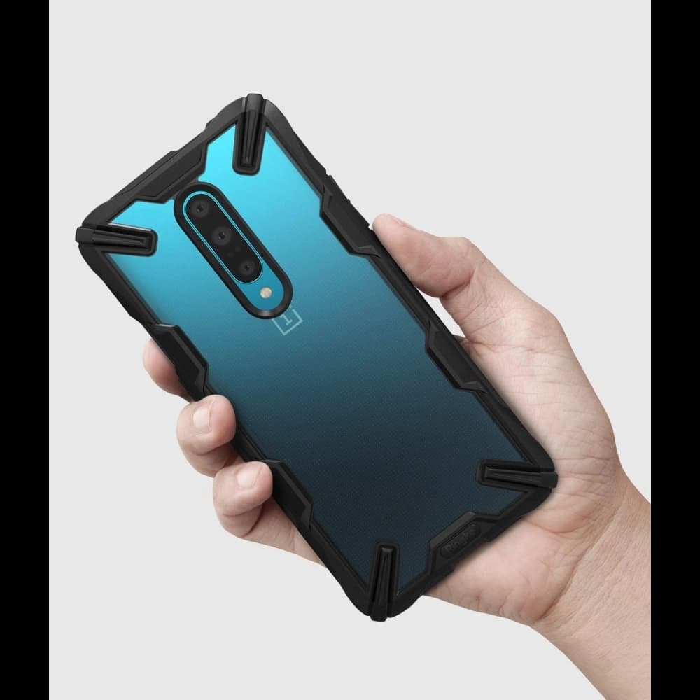 Etui Ringke Fusion-X OnePlus 7 Pro Black - 5