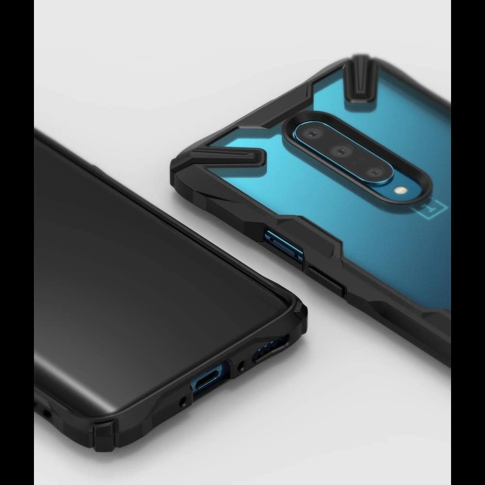 Etui Ringke Fusion-X OnePlus 7 Pro Black - 6