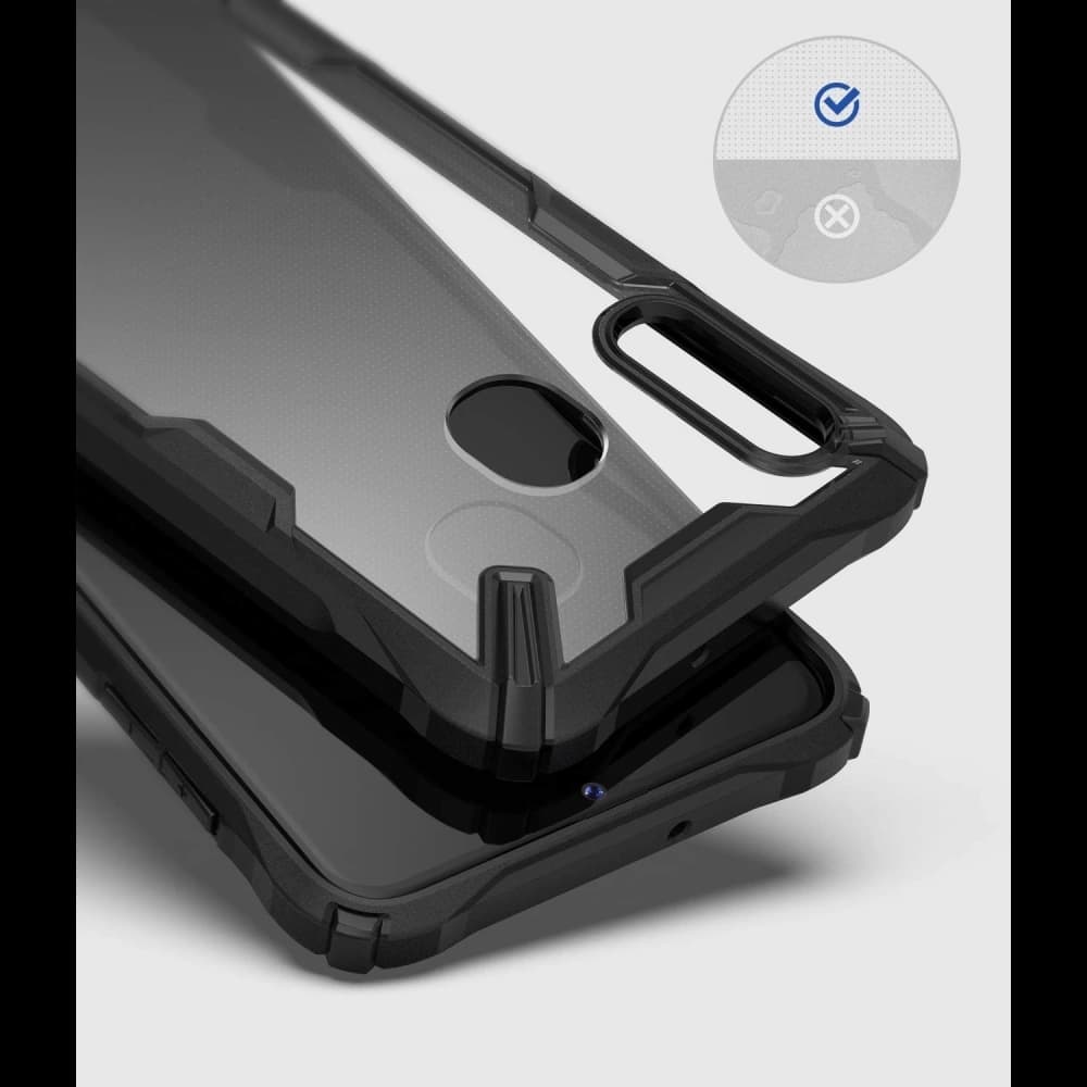 Case Ringke Fusion-X Samsung Galaxy A30 Schwarz - 3