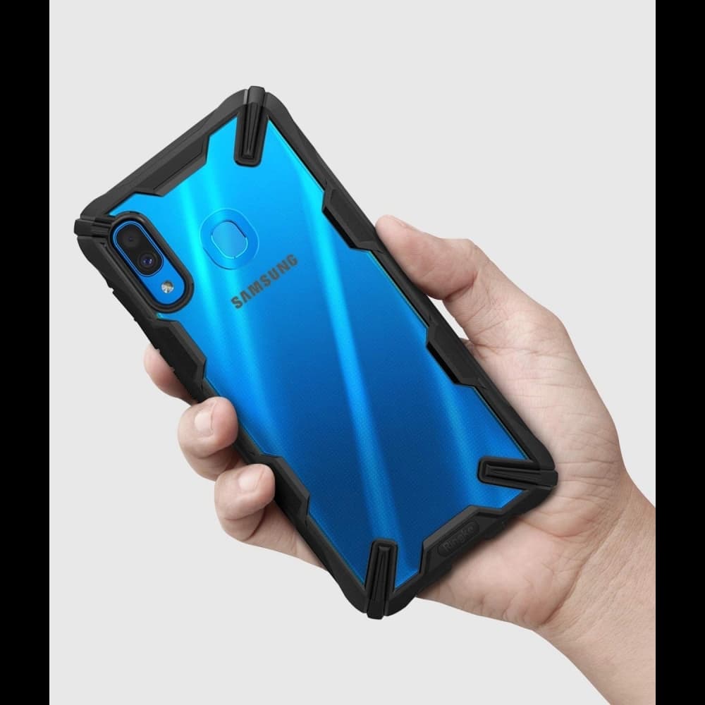 Case Ringke Fusion-X Samsung Galaxy A30 Schwarz - 5