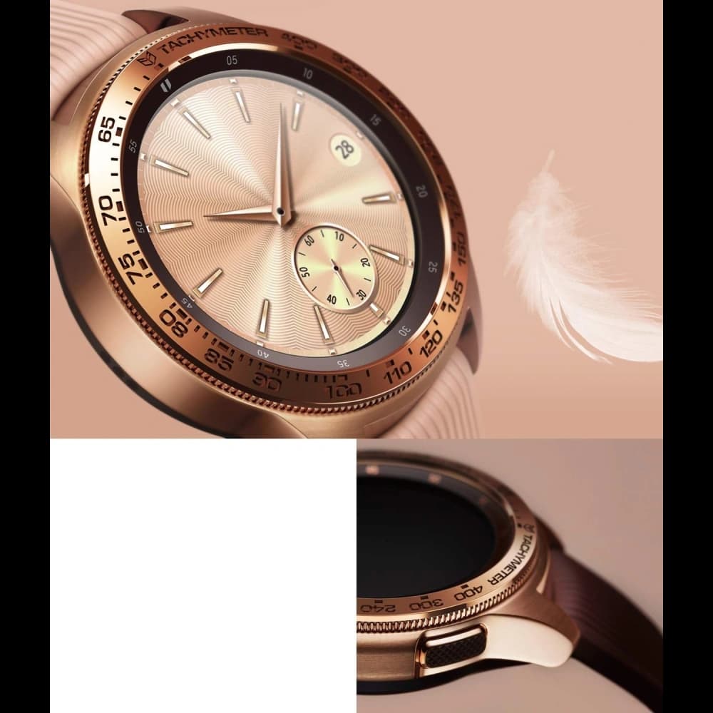Ringke Bezel Ring Samsung Galaxy Sport/Watch 42mm Stainless Steel Gold GW-42-05 - 3
