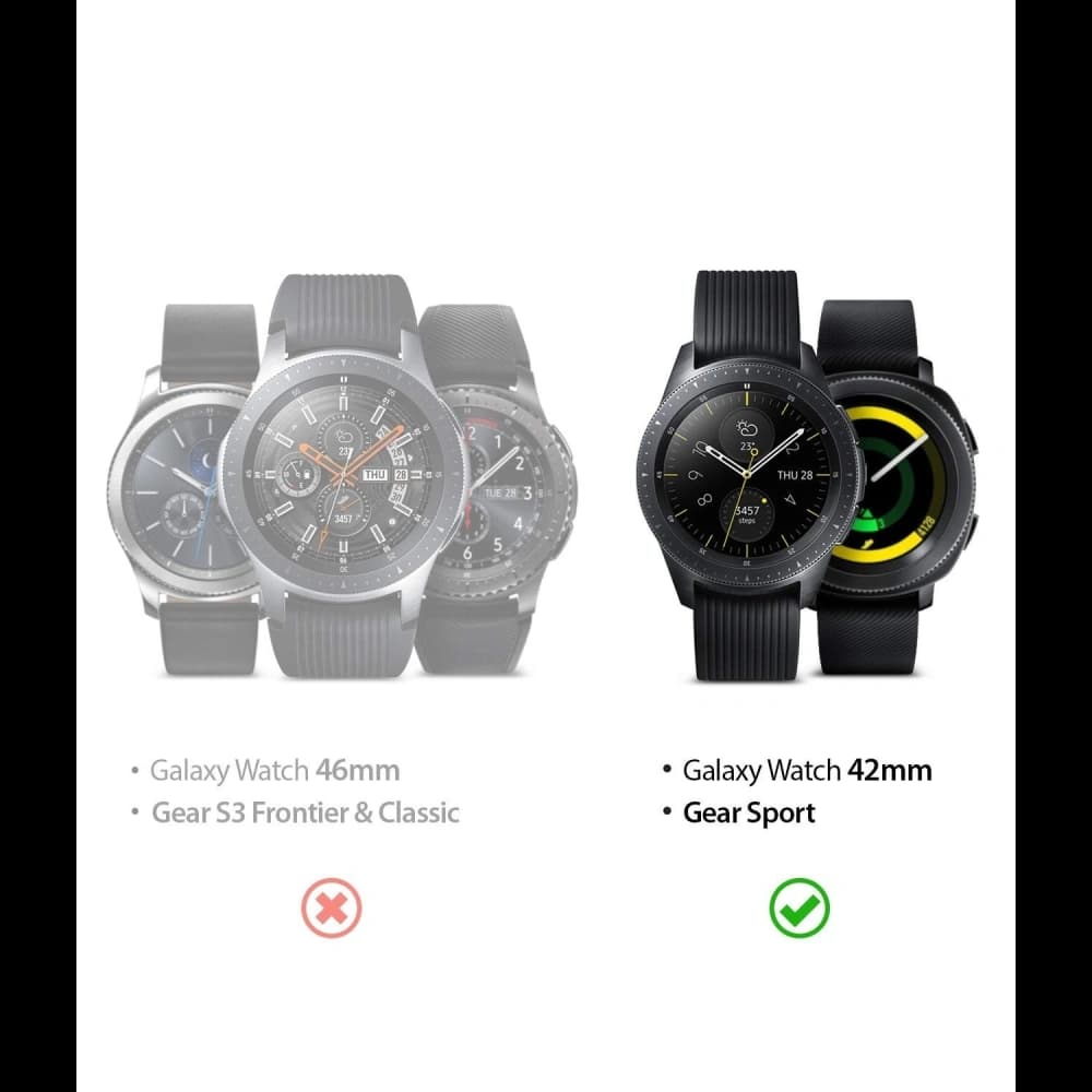 Ringke Bezel Ring Samsung Galaxy Sport/Watch 42mm Stainless Steel Gold GW-42-06 - 7