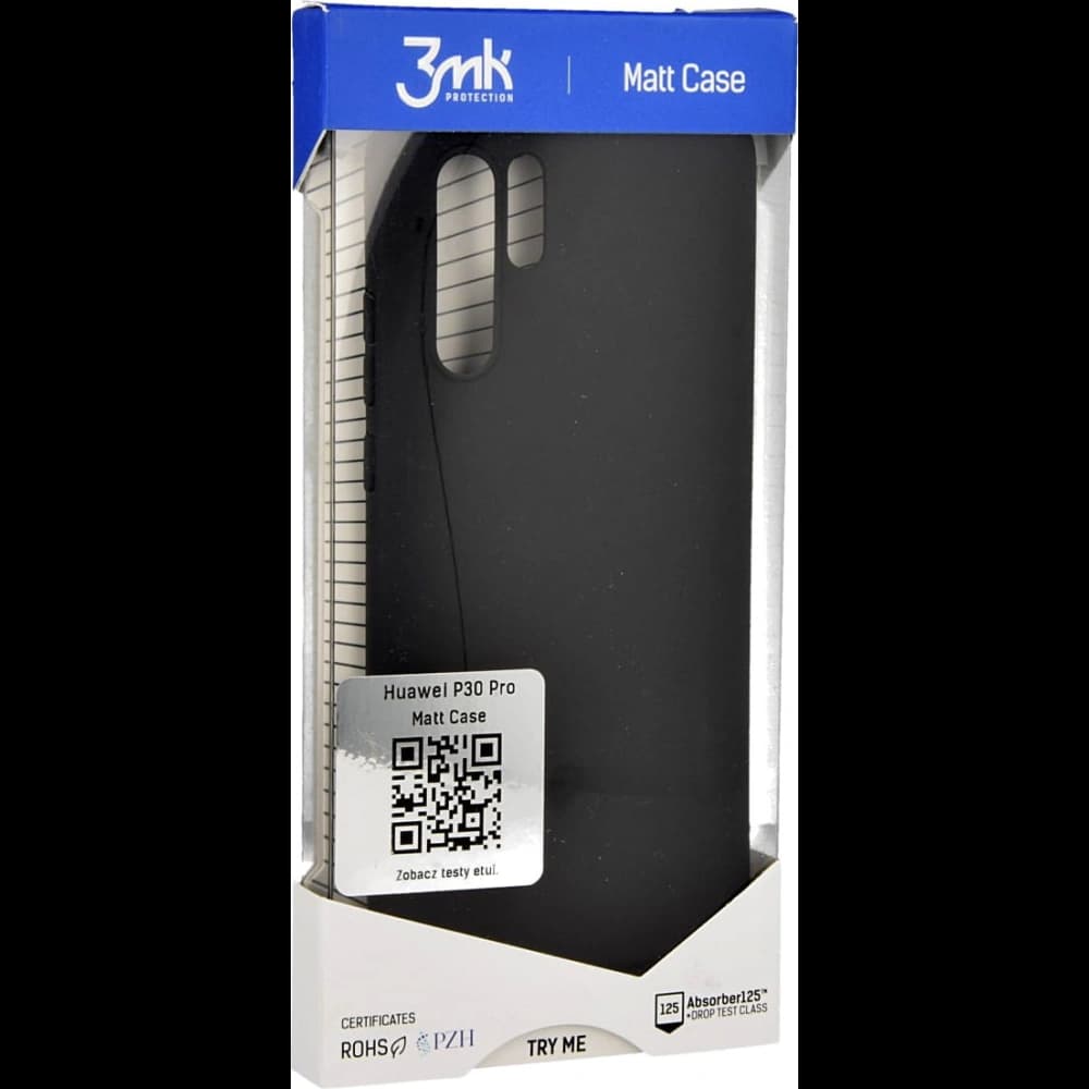 3MK Matt Case Huawei P30 Pro black - 3