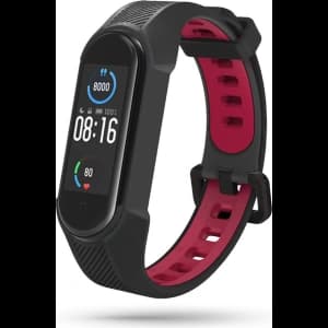 Tech-Protect Armour Xiaomi Mi Band 5/6/6 NFC/7 Black Red