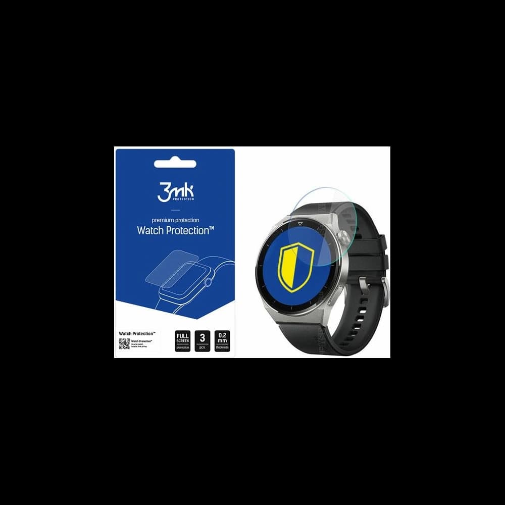 Hybriertes Glas 3MK FlexibleGlass Uhren Schutz Huawei Watch GT 3 Pro 46mm - 1