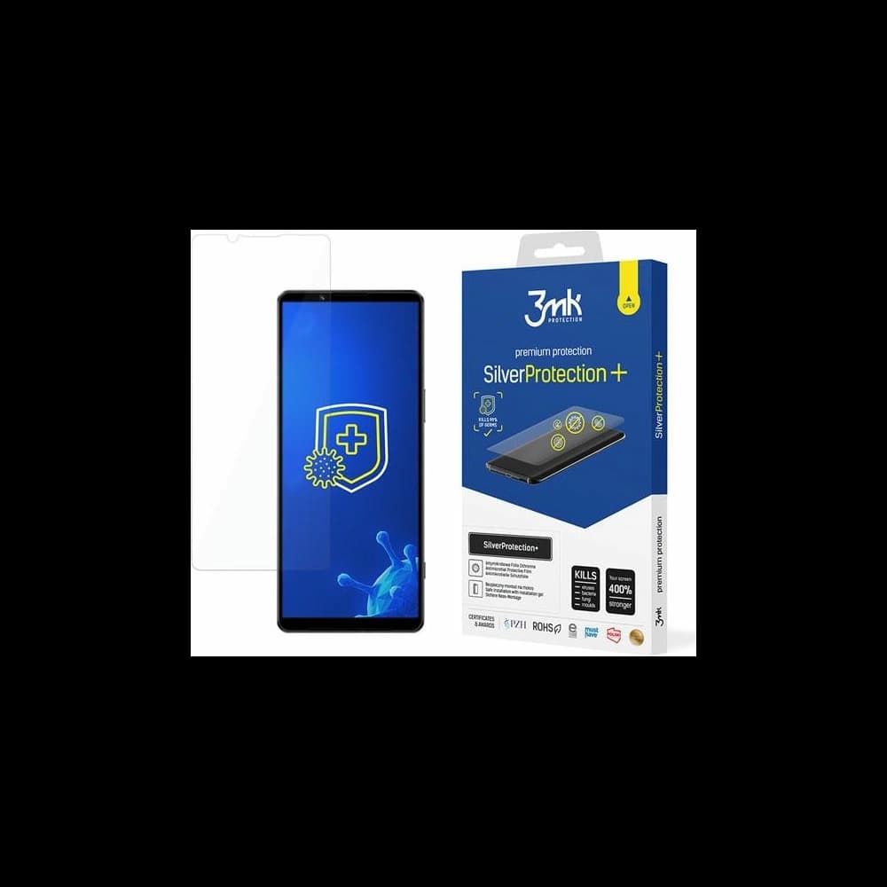 Antimikrobielle Schutzfolie 3MK Silver Protect+ Sony Xperia 1 IV - 1