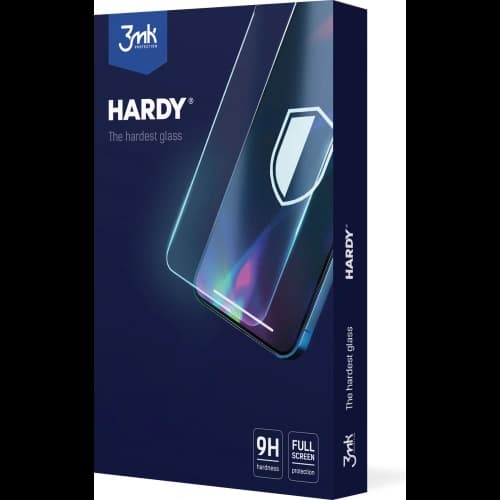 Szkło hartowane 3MK Hardy Apple iPhone SE 2022/SE 2020/8/7 czarny/black