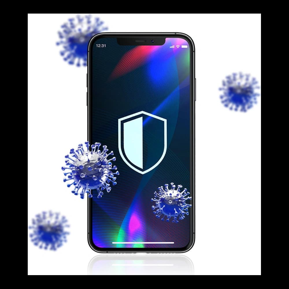 Szkło hartowane 3MK Hardy Apple iPhone SE 2022/SE 2020/8/7 czarny/black - 5