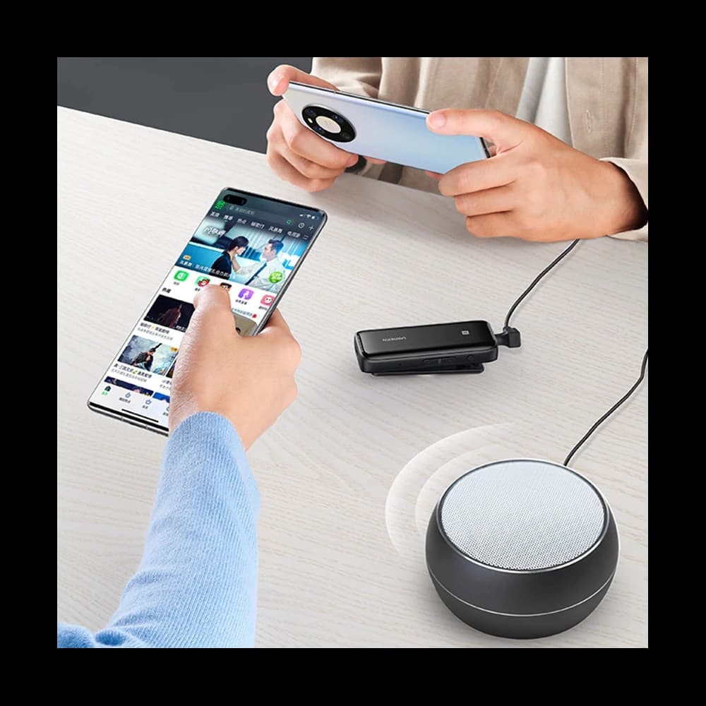 UGREEN CM402 Bluetooth 5.0 audio receiver aptX HD DAC SBC 3.5mm mini headphone jack sound card black - 15