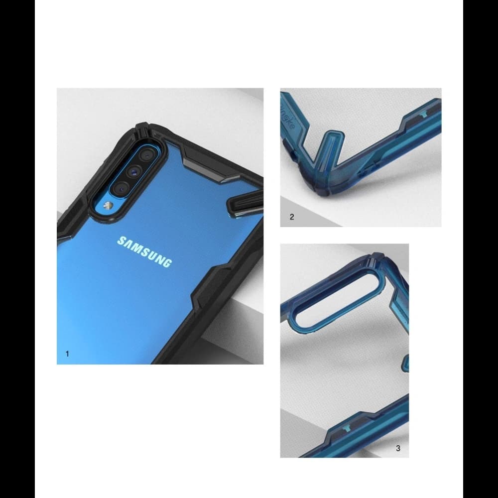 Ringke Fusion-X Samsung Galaxy A70 Black - 2