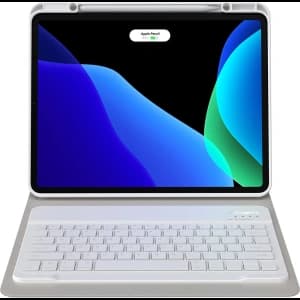 Baseus Brilliance case with keyboard Apple iPad Pro 12.9 2018/2020/2021 (3., 4. i 5. gen) white