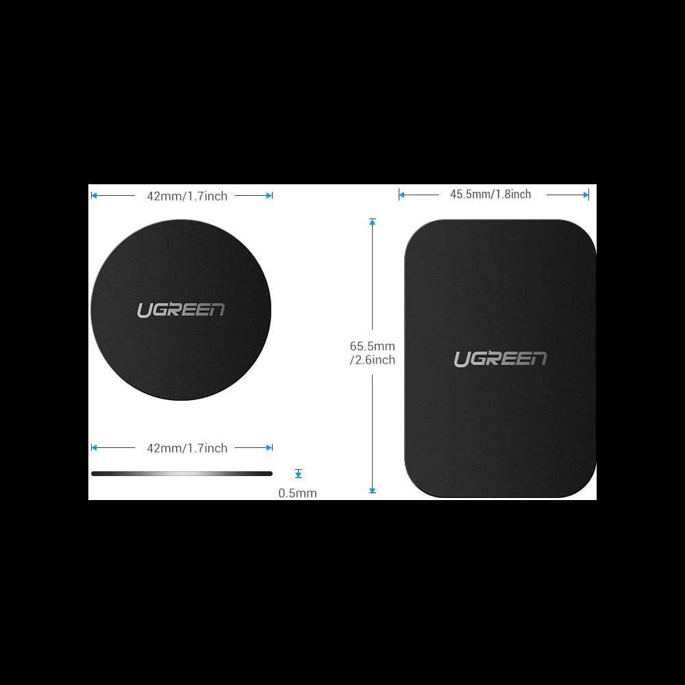 UGREEN LP123 metal plates for automotive magnetic chucks gray - 5