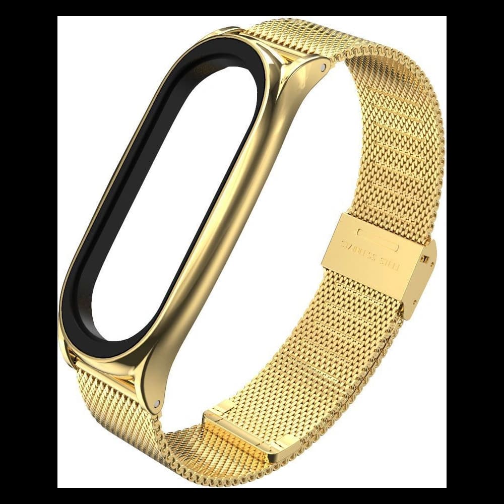 Armband Tech-Protect Milaneseband Xiaomi Mi Band 7 Gold - 2