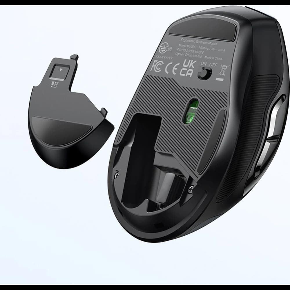 UGREEN MU006 USB optical wireless mouse 2.4GHz 4000DPI black - 16