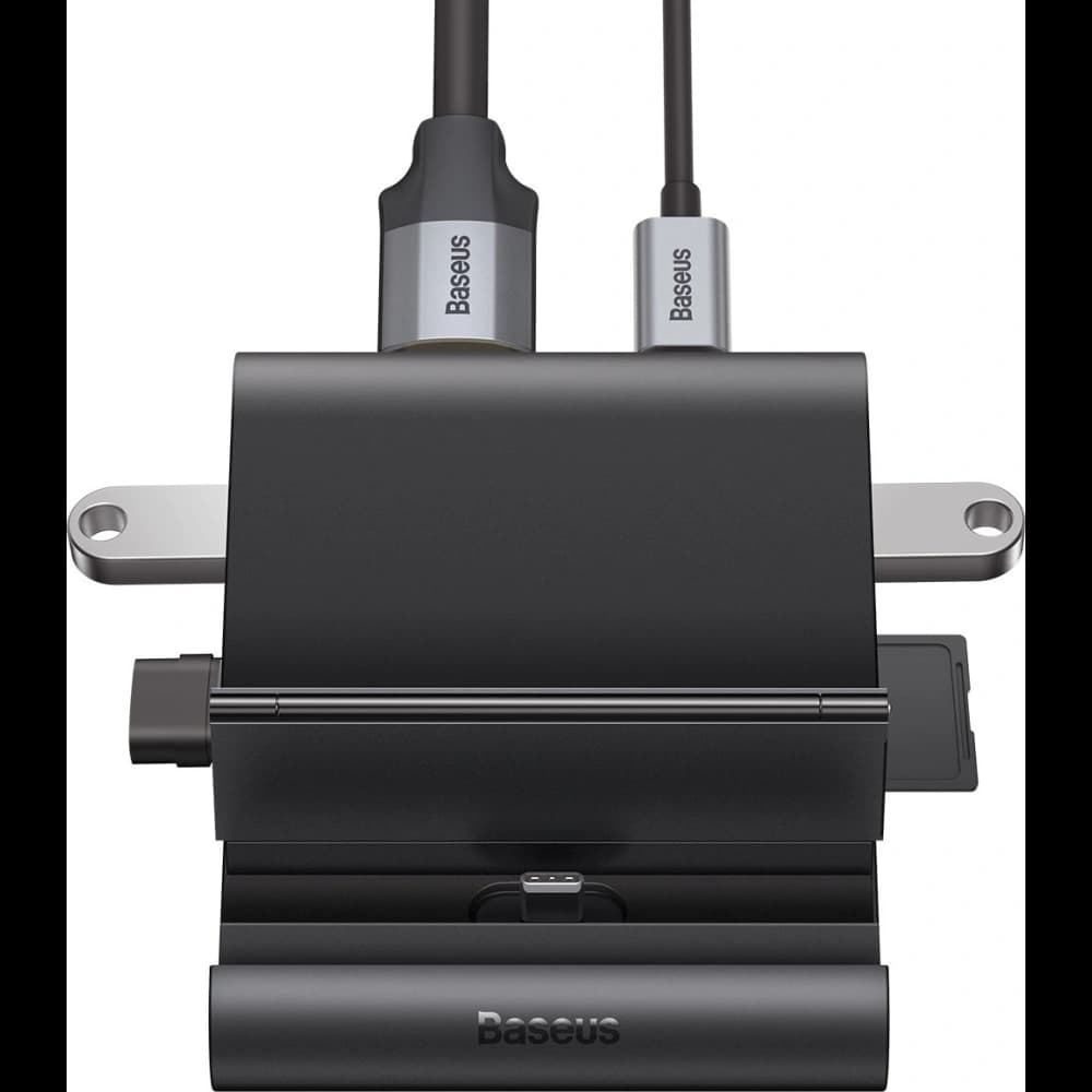 Dockingstation Baseus Mate USB-C HUB schwarz - 4