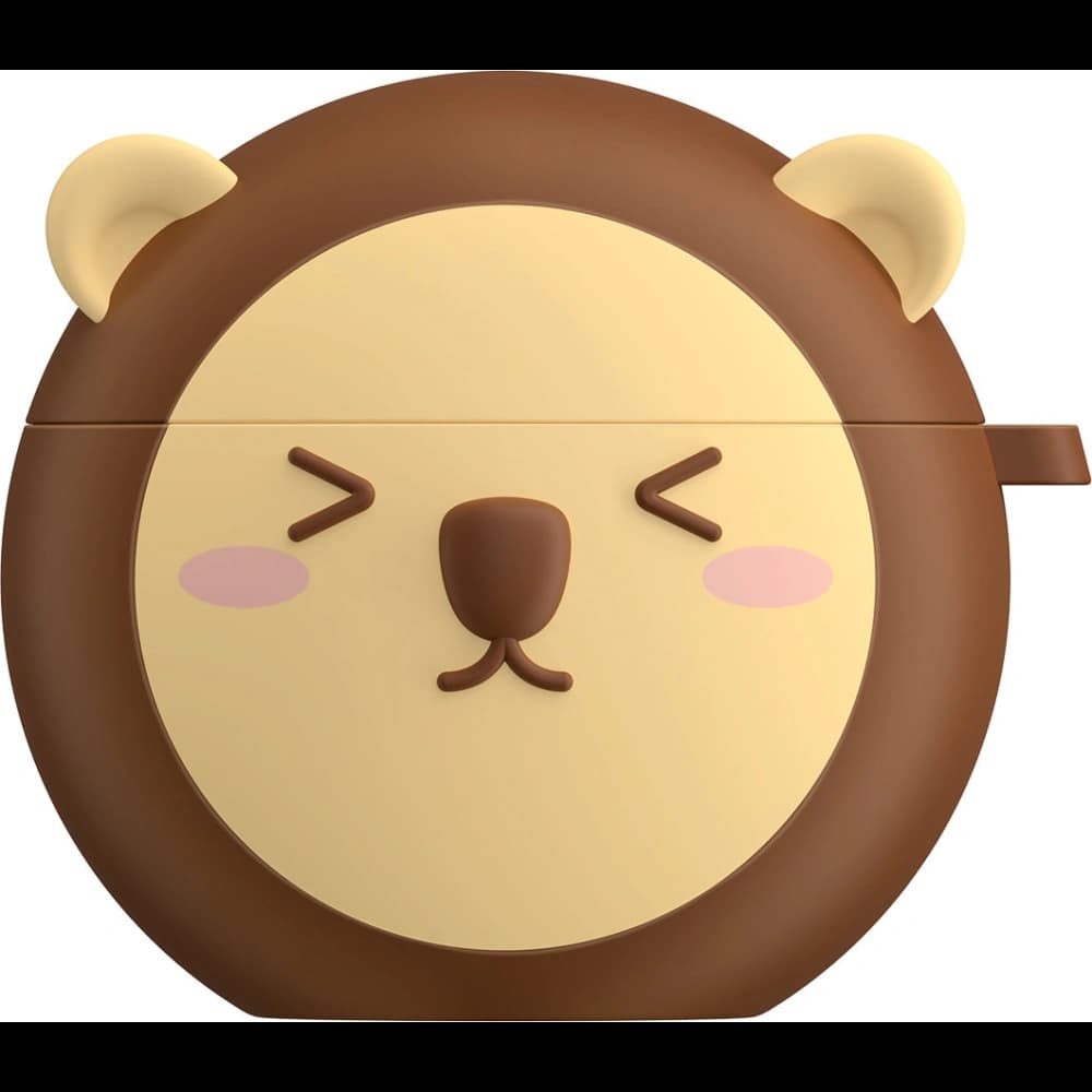 Baseus silicone case for Bowie E3 headphones brown - 1