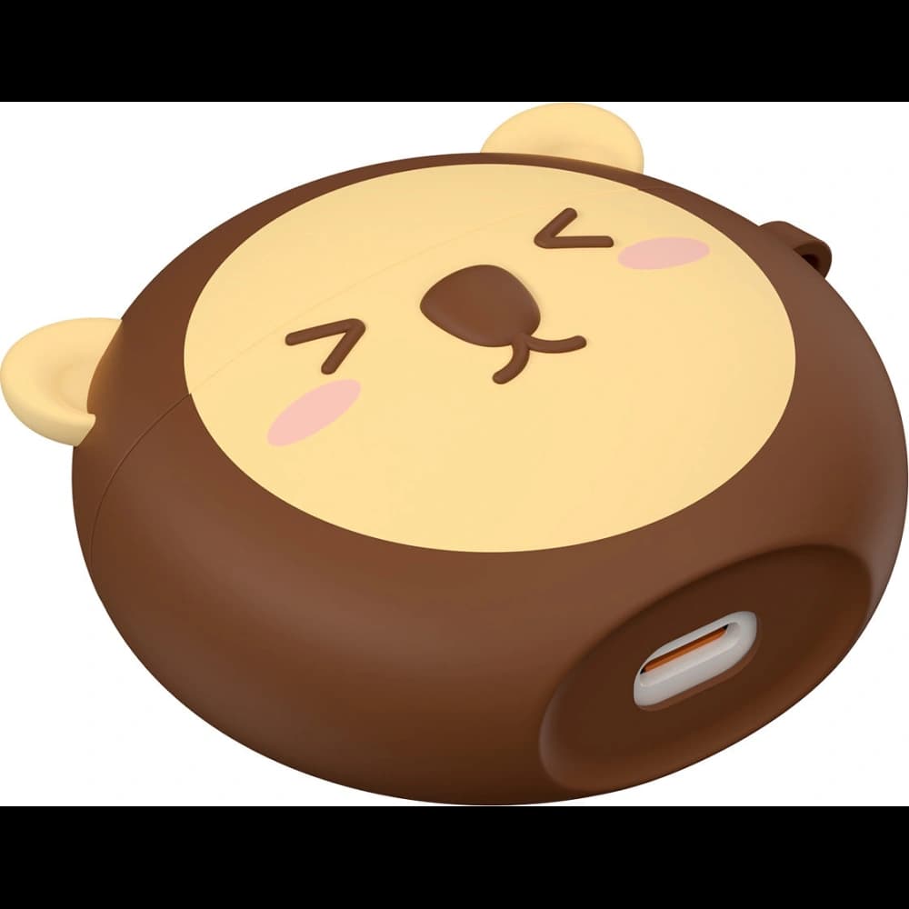 Baseus silicone case for Bowie E3 headphones brown - 3