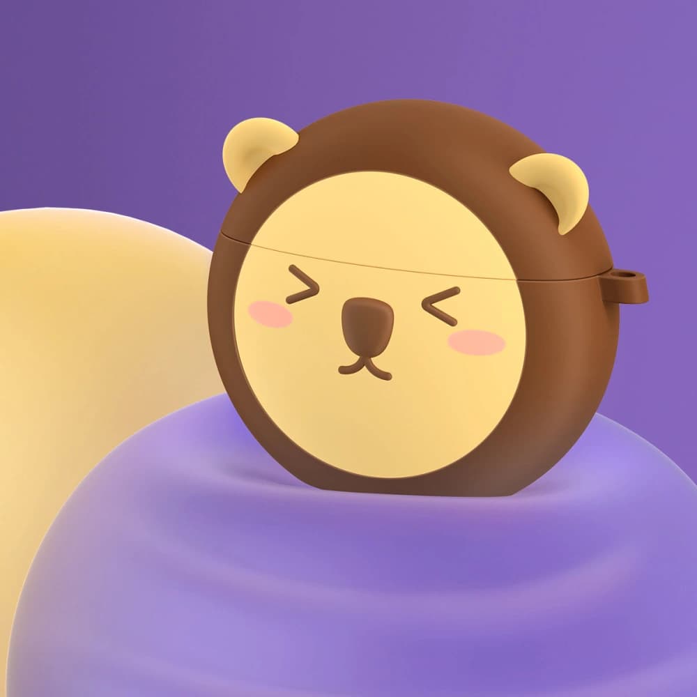 Baseus silicone case for Bowie E3 headphones brown - 10