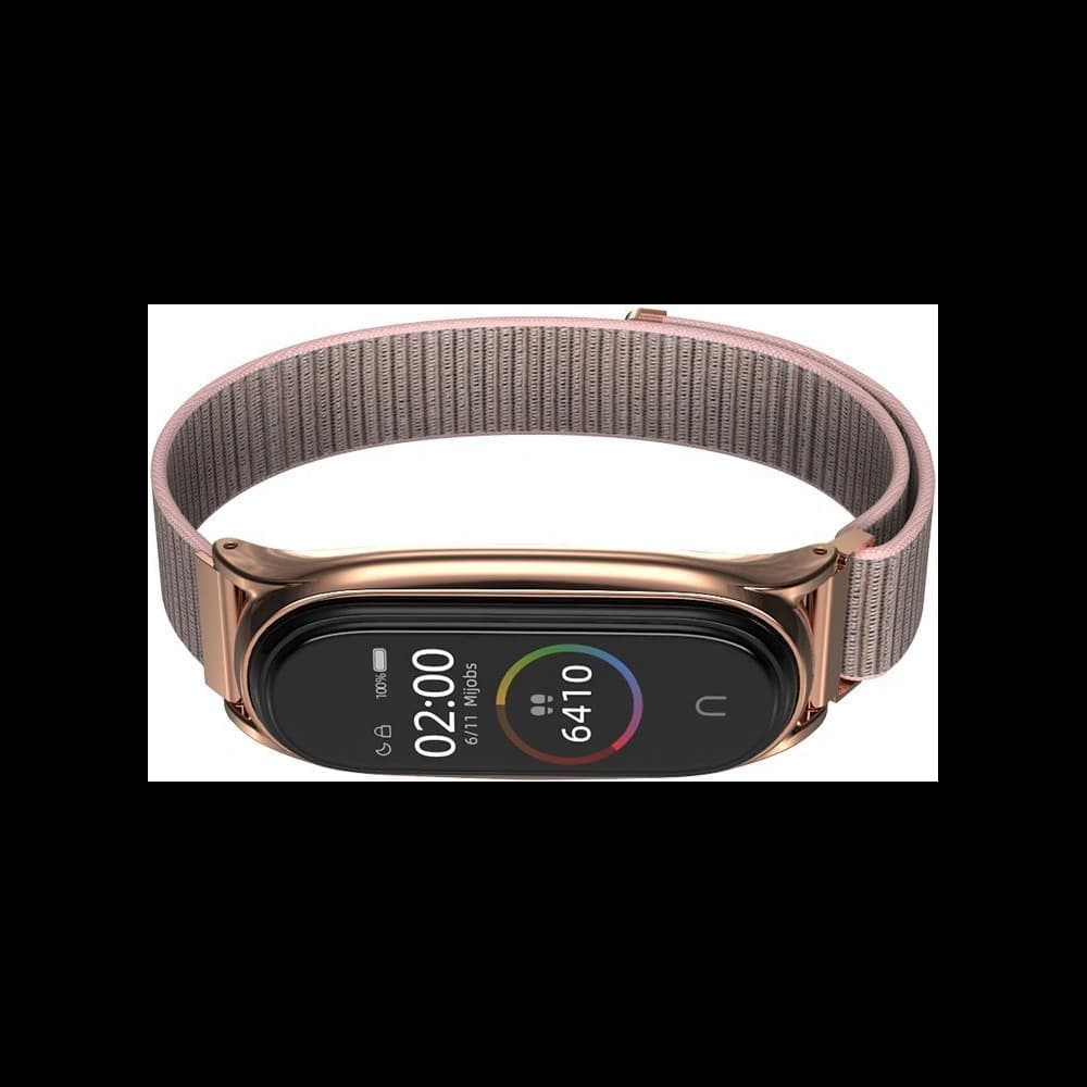 Tech-Protect Nylon Xiaomi Mi Band 7 Rose Gold - 5