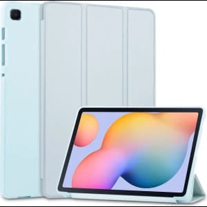 Hülle Tech-Protect Smartcase Samsung Galaxy Tab S6 Lite 10.4 2022/2020 Himmelblau