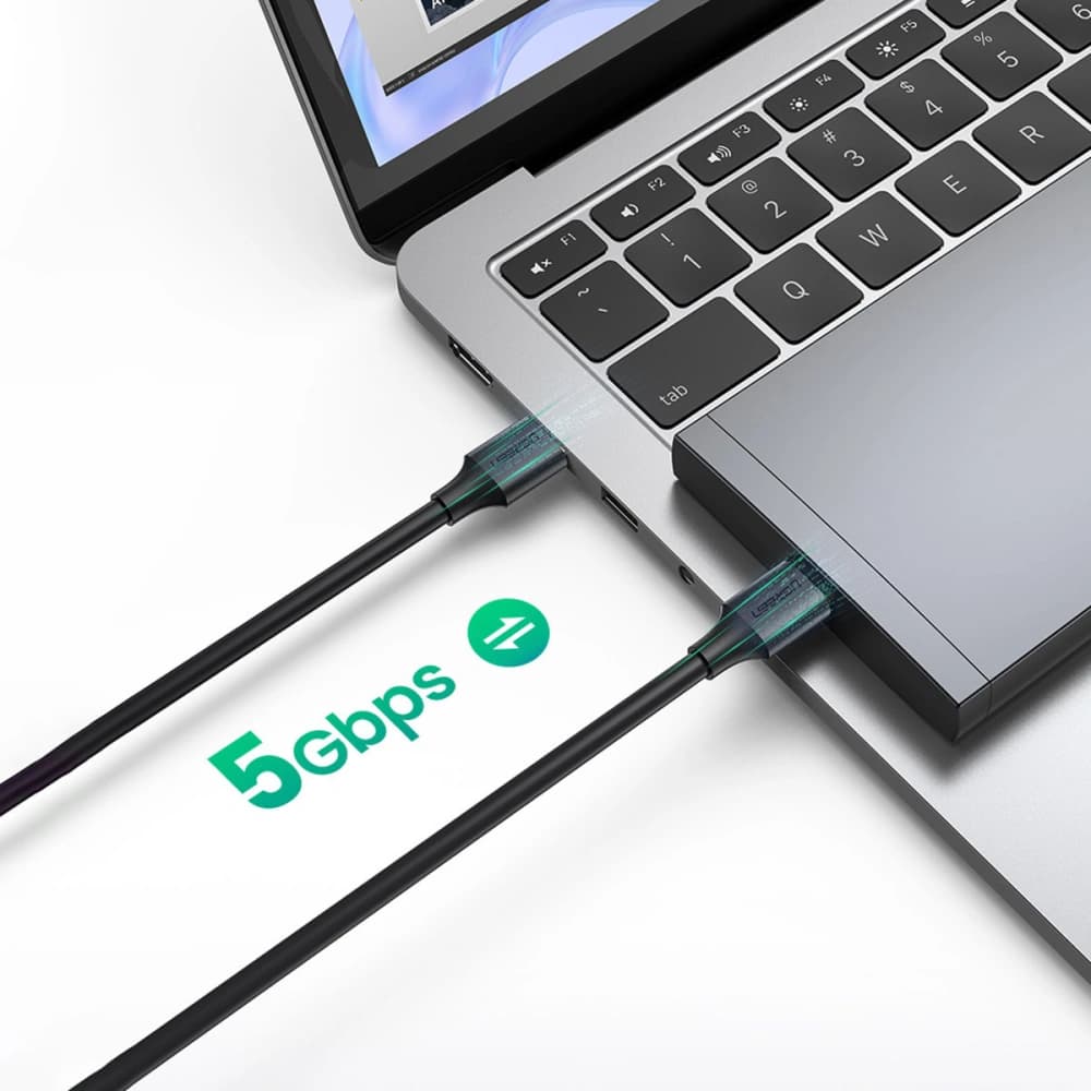 UGREEN US128 USB 3.2 Gen 1 3m schwarzes Kabel - 6