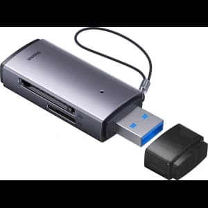 SD/TF Kartenleser Baseus Lite Series USB grau