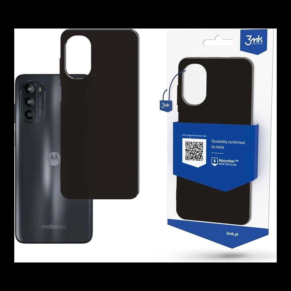 Etui 3MK Matt Case Motorola Moto G52 černý/black - 1