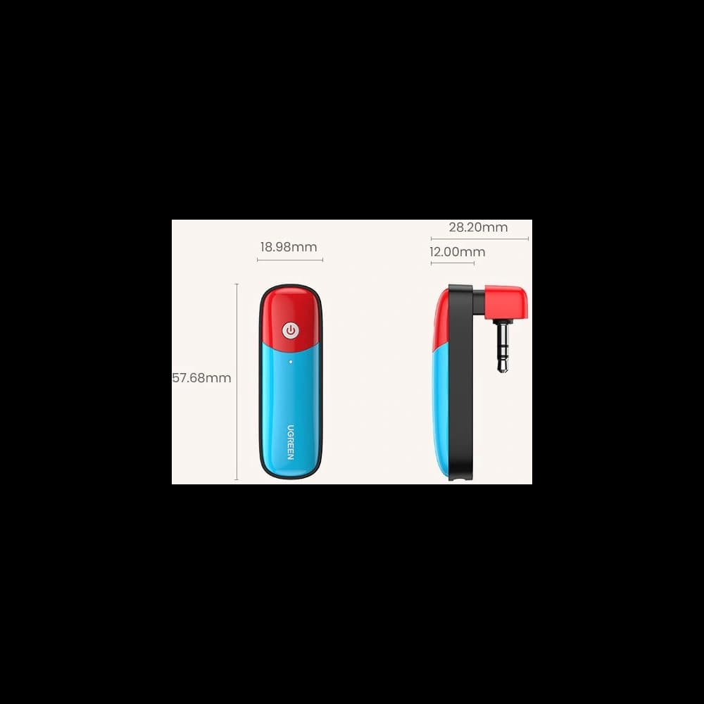 UGREEN Bluetooth 5.0 aptX 3,5mm Mini-Jack Transmitter für Nintendo Switch - 12