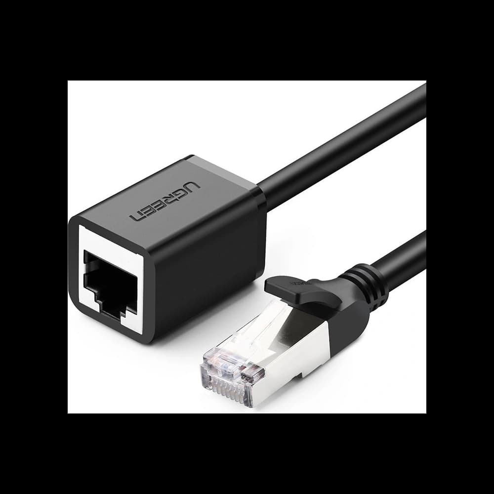 UGREEN NW112 Extension Cable Ethernet RJ45 Cat 6 FTP 1000Mbps 5m Black - 1