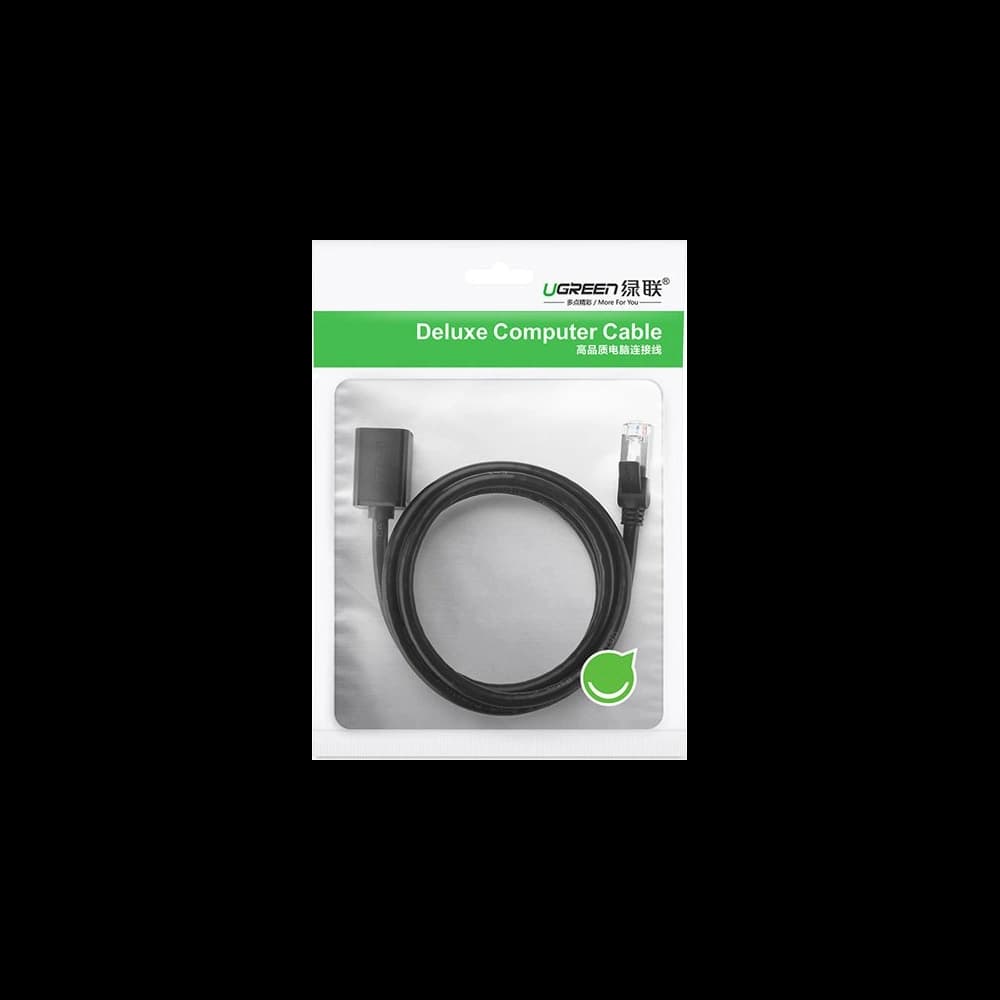 UGREEN NW112 Extension Cable Ethernet RJ45 Cat 6 FTP 1000Mbps 5m Black - 5