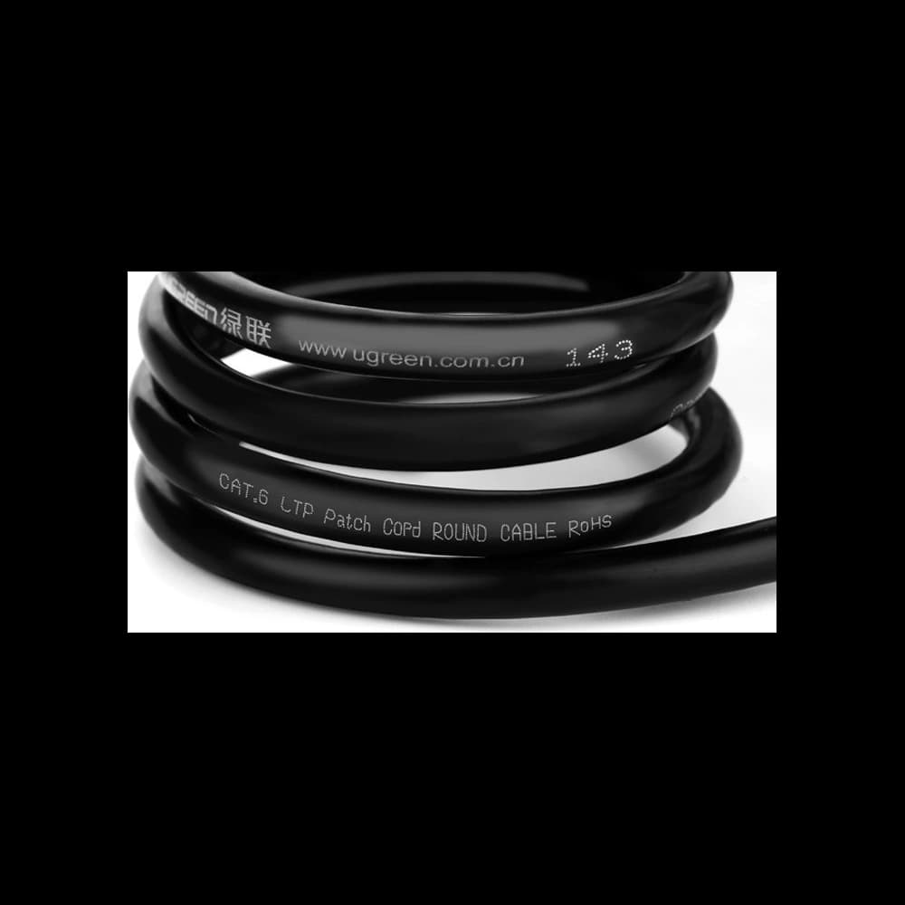 UGREEN NW112 Extension Cable Ethernet RJ45 Cat 6 FTP 1000Mbps 5m Black - 16